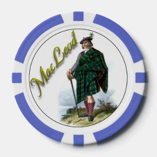 Jetons de poker rêveurs écossais de MacLeod de