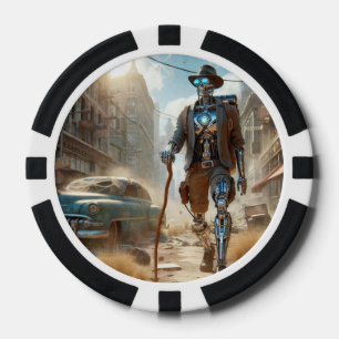Jetons De Poker Robot dans Ghost Town