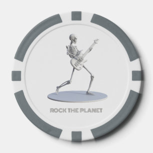 Jetons De Poker Rock The Planet