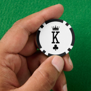 Jetons De Poker Roi des cartes