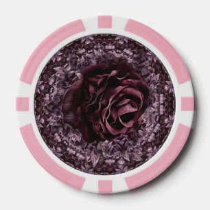 Jetons De Poker Rose Mandala