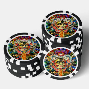 Jetons De Poker Roue de Fortune
