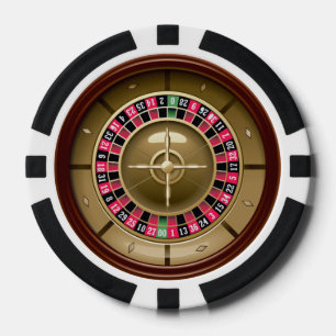 Jetons De Poker Roue de roulette