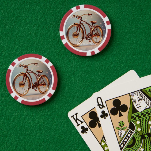 Jetons De Poker "Roues du temps" (Table de poker (double))