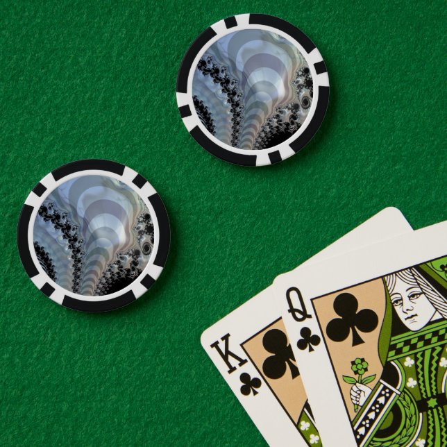 Jetons De Poker Royaumes Récursifs (Table de poker (double))