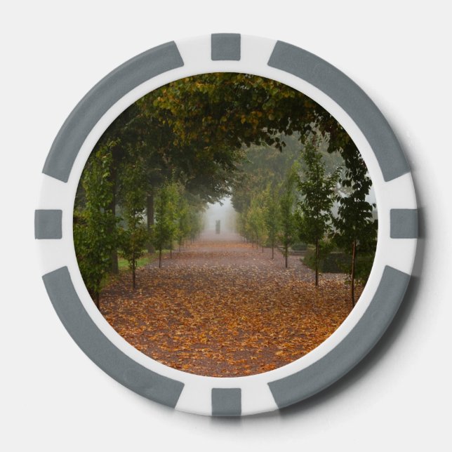 Jetons De Poker Ruelle dans le brouillard (Recto)