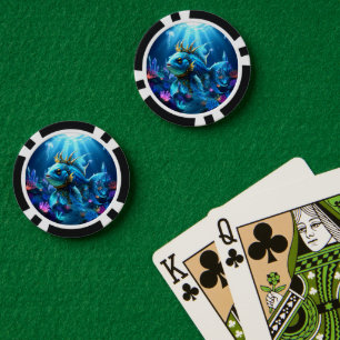 Jetons De Poker Sa Majesté le Poisson