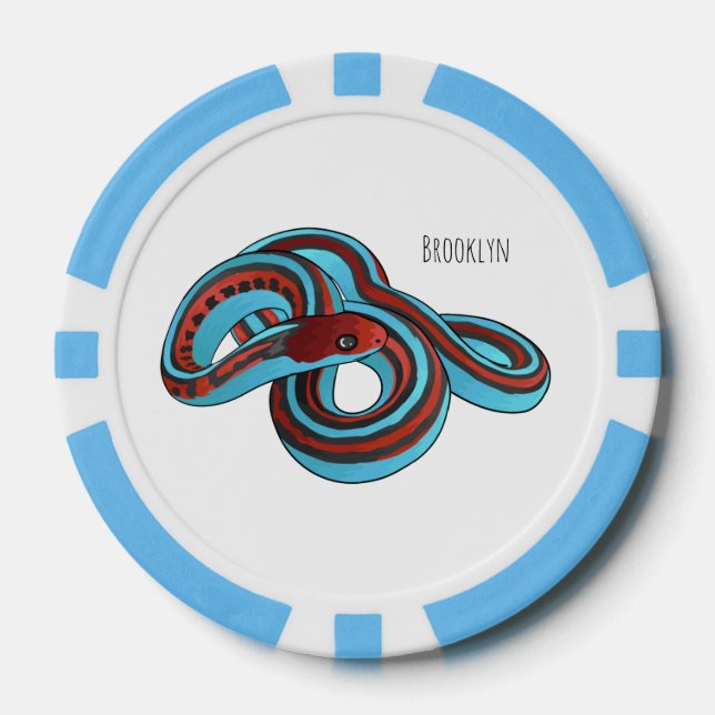Jetons De Poker San Francisco garter snake (Recto)