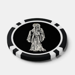 Jetons De Poker Santa Muerte