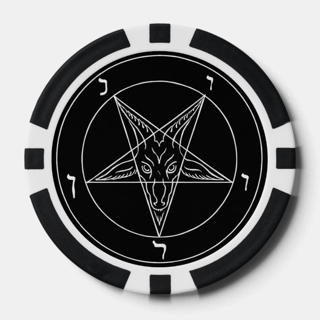 Jetons de poker sataniques (Recto)