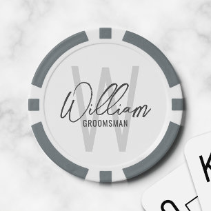 Jetons De Poker Script moderne Salons personnalisés