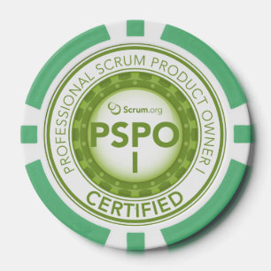 Jetons De Poker Scrum.org Chip de poker - PSPO certifié