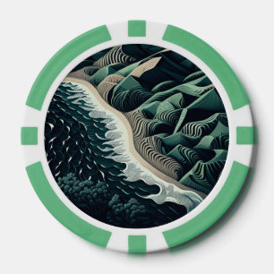 Jetons De Poker Serene Shores