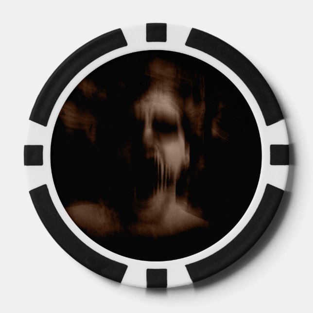 Jetons De Poker Silence perdu (Recto)
