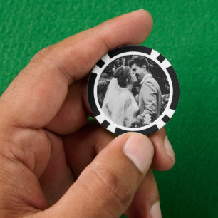 Jetons De Poker Simple Photo de Mariés Couple