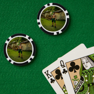 Jetons De Poker SlipperyJoe's Saint Patrick's Day festif lutin
