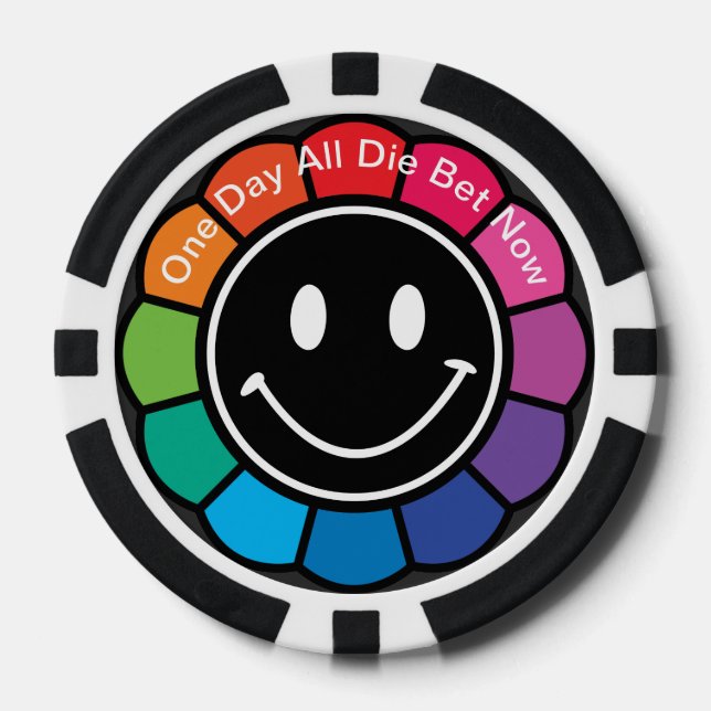 Jetons De Poker SmirkSmile Blooming (Recto)