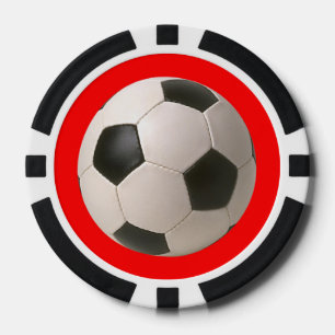 Jetons De Poker Soccerball