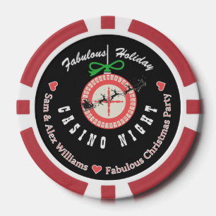 Jetons De Poker Soirée de Poker Blackjack au Casino Holiday Vegas