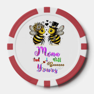 Jetons De Poker Sois Mienne Et Je Serai Tien