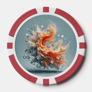 Jetons De Poker Splash tropical