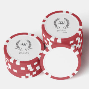 Jetons De Poker Sports Motivationnels