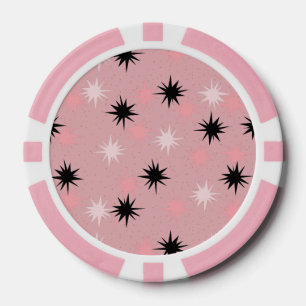 Jetons De Poker Starburst rose atomique Chips de poker