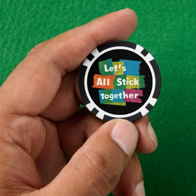 Jetons De Poker Stick Together Poker Chip (main)
