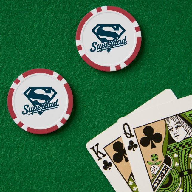 Jetons De Poker Super papa jamais (Table de poker (double))