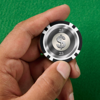 Jetons De Poker Symbole dollar
