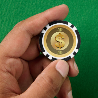 Jetons De Poker Symbole dollar