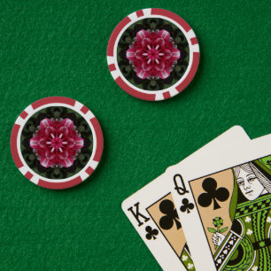 Jetons De Poker Symphonie de Pétales