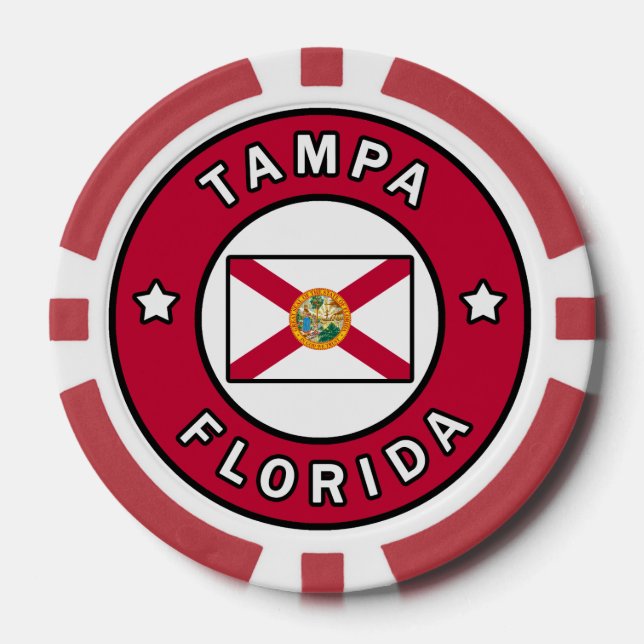 Jetons De Poker Tampa Floride (Recto)