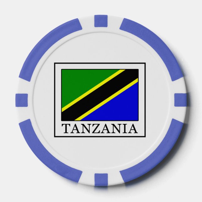 Jetons De Poker Tanzanie (Recto)