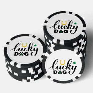 Jetons De Poker T'as de la chance Puce de Poker Chien