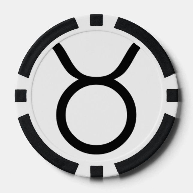Jetons De Poker Taurus (Recto)