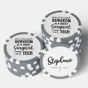 Jetons De Poker Technologie chirurgicale personnalisée Technolog