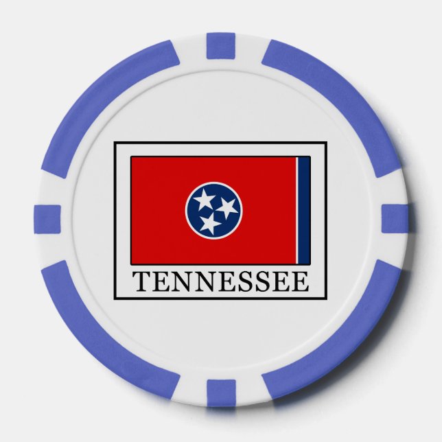 Jetons De Poker Tennessee (Recto)
