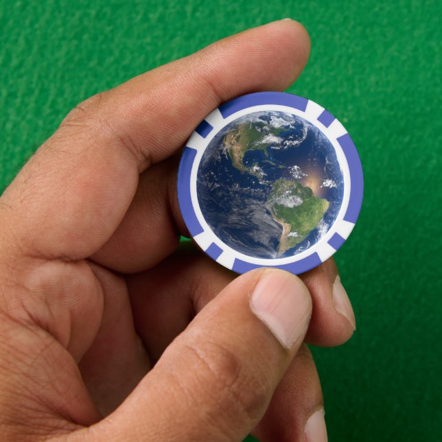 Jetons De Poker Terre (main)