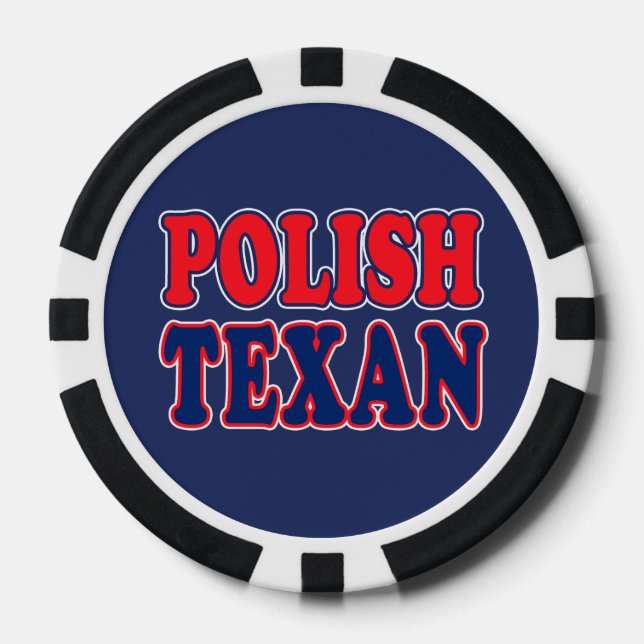 Jetons De Poker Texan polonais (Recto)