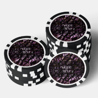 Jetons De Poker Texture Grunge Rocheuse