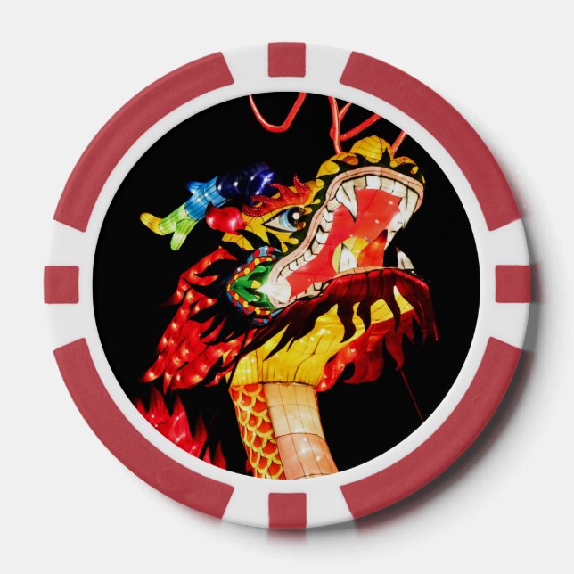 Jetons De Poker Tianlong Dragon (Recto)