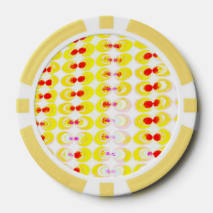 Jetons De Poker Tissu Pop Art