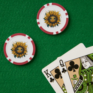 Jetons De Poker tournesol