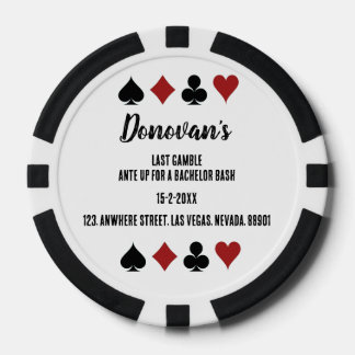 Jetons De Poker Tous les paris off : Brocation Bachelor Party