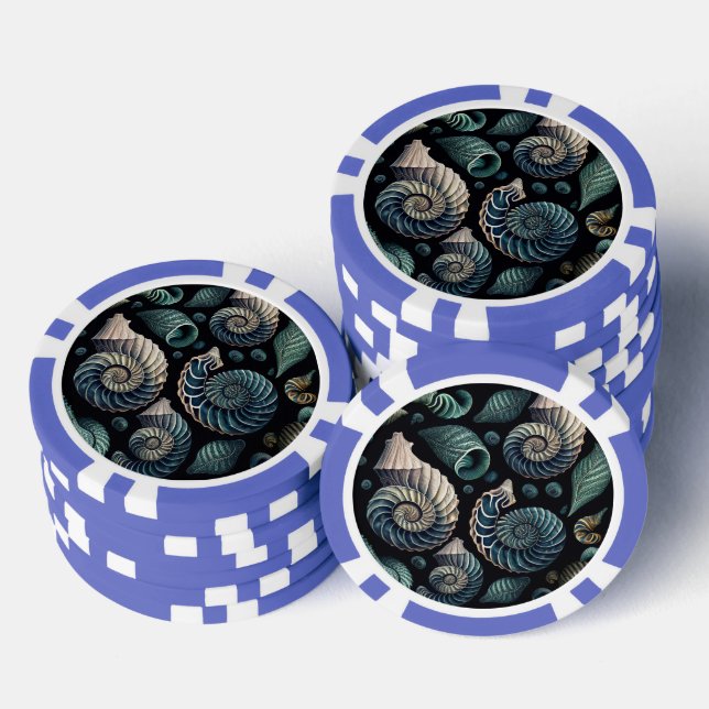 Jetons De Poker Trésors marins (Empiler)