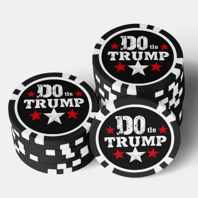 Jetons De Poker Trump (Empiler)