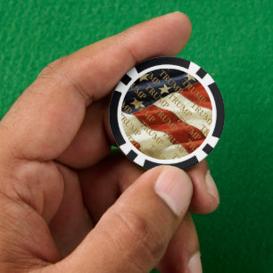 JETONS DE POKER TRUMP