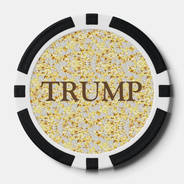 JETONS DE POKER TRUMP (Recto)