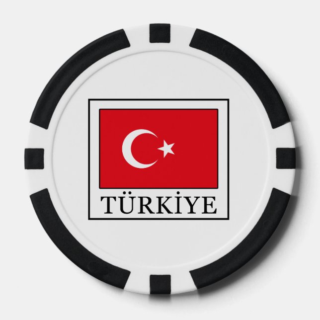 Jetons De Poker Türkiye (Recto)